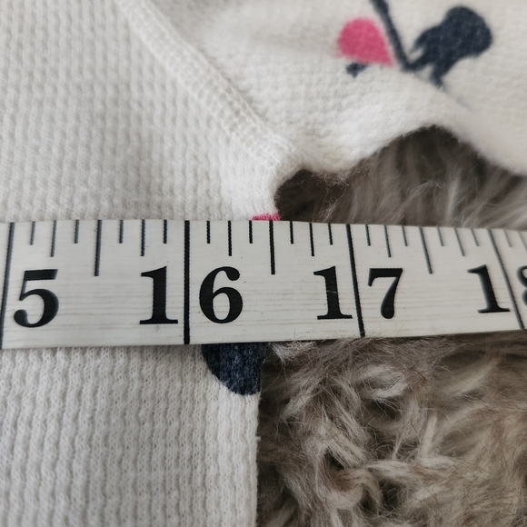 Primp Vintage Y2K Long Sleeve Thermal Top with Rhinestone Details Size Small - Picture 6 of 8